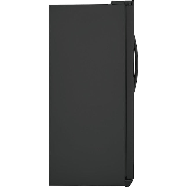 Frigidaire Gallery 25.6-cu ft Standard-Depth 36-in Wide Side-by-Side Refrigerator with Ice Maker ,Water and Ice Dispenser ( Fingerprint Resistant Black Stainless Steel ) ENERGY STAR Certified