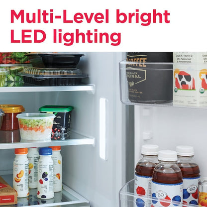 Frigidaire Gallery 25.6-cu ft Standard-Depth 36-in Wide Side-by-Side Refrigerator with Ice Maker ,Water and Ice Dispenser ( Fingerprint Resistant Black Stainless Steel ) ENERGY STAR Certified