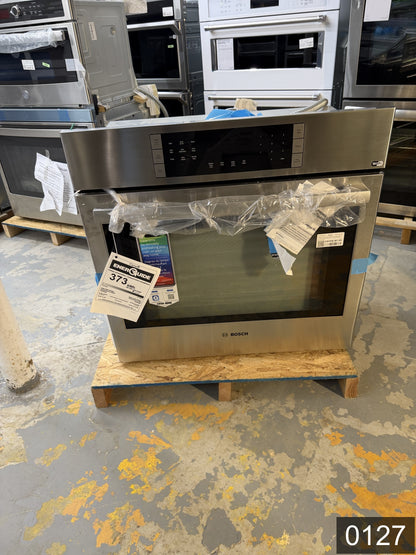Bosch 800 Series 30 inch Single Electric Wall Oven True Convection and Self-cleaning ( Stainless Steel )