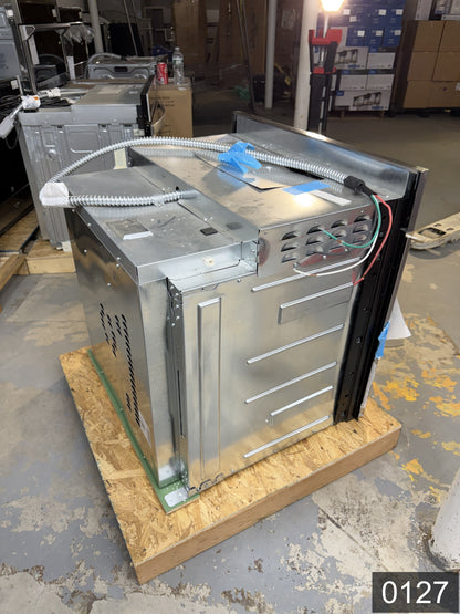 Bosch 800 Series 30 inch Single Electric Wall Oven True Convection and Self-cleaning ( Stainless Steel )