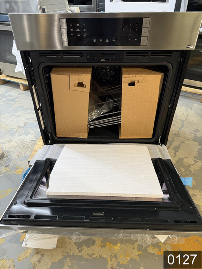 Bosch 800 Series 30 inch Single Electric Wall Oven True Convection and Self-cleaning ( Stainless Steel )