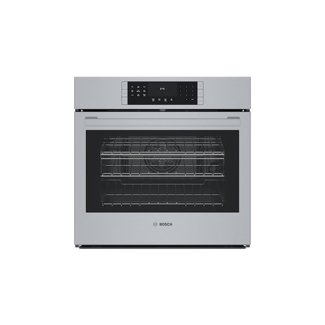 Bosch 800 Series 30 inch Single Electric Wall Oven True Convection and Self-cleaning ( Stainless Steel )