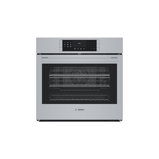 Bosch 800 Series 30 inch Single Electric Wall Oven True Convection and Self-cleaning ( Stainless Steel )