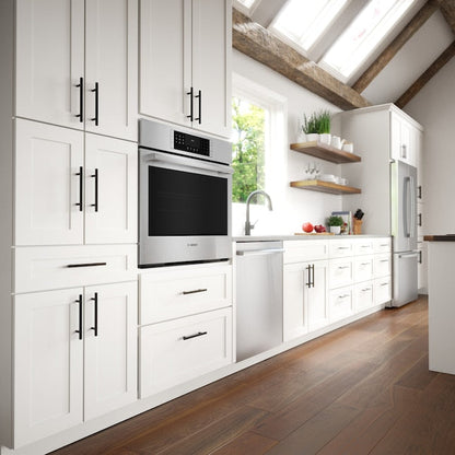 Bosch 800 Series 30 inch Single Electric Wall Oven True Convection and Self-cleaning ( Stainless Steel )