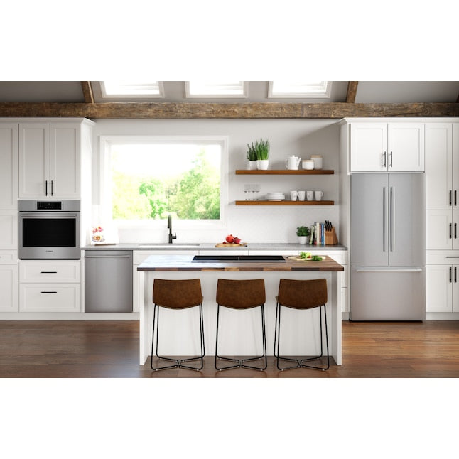 Bosch 800 Series 30 inch Single Electric Wall Oven True Convection and Self-cleaning ( Stainless Steel )