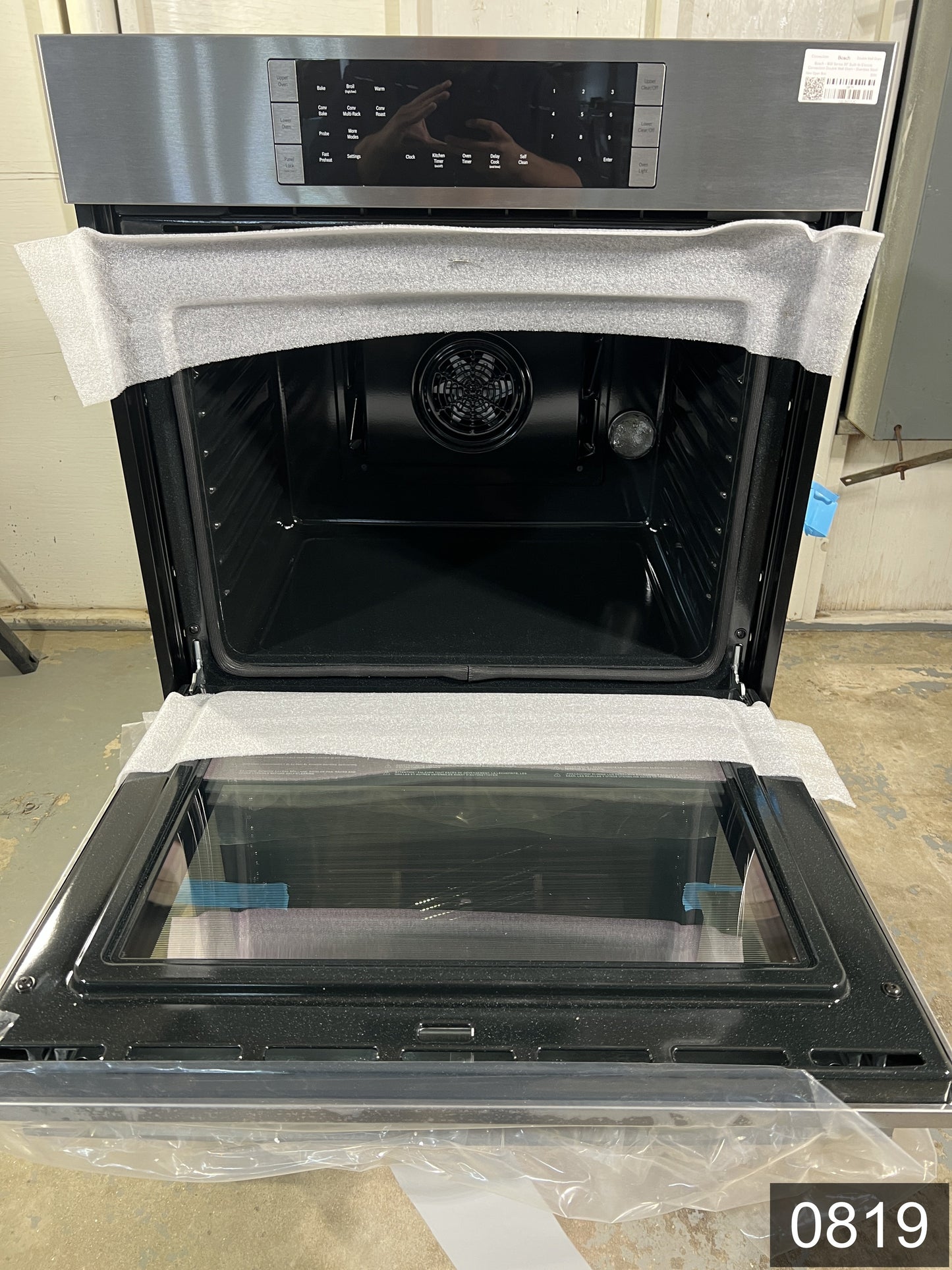 Bosch 800 Series 30 inch Double Electric Wall Oven with Self-cleaning ( Stainless Steel )