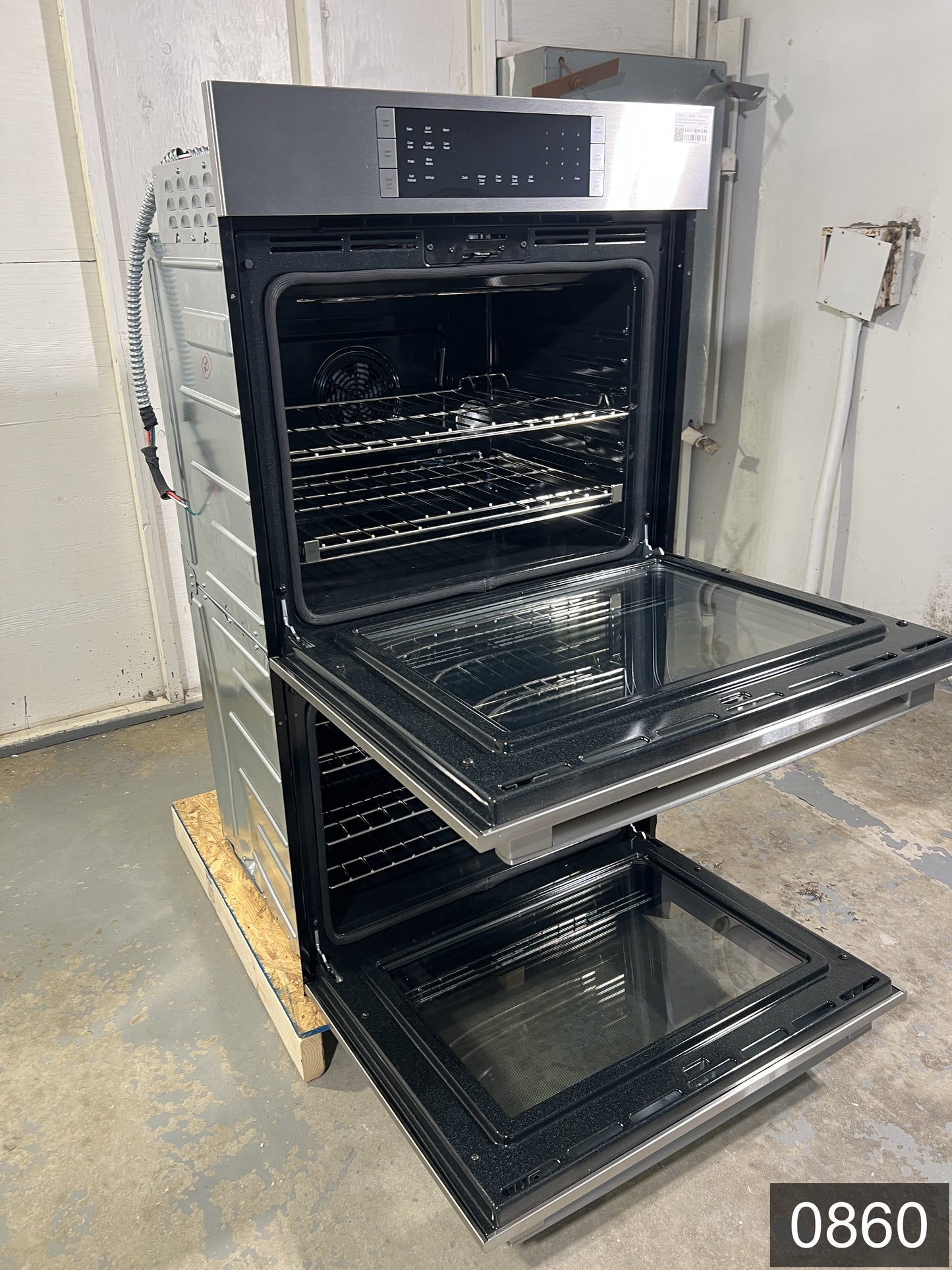 Bosch 800 Series 30 inch Double Electric Wall Oven with Self-cleaning ( Stainless Steel )