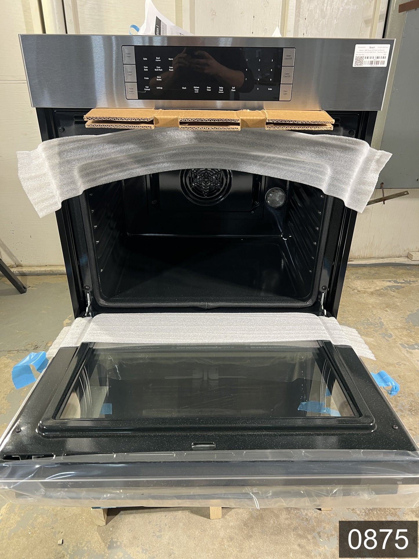 Bosch 800 Series 30 inch Double Electric Wall Oven with Self-cleaning ( Stainless Steel )