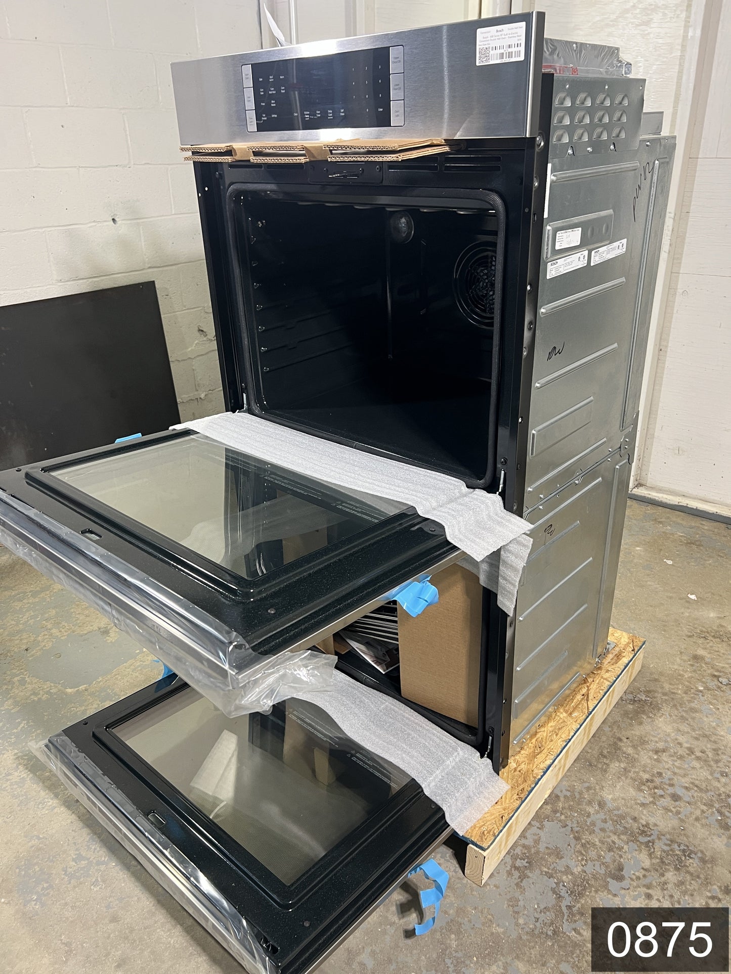 Bosch 800 Series 30 inch Double Electric Wall Oven with Self-cleaning ( Stainless Steel )