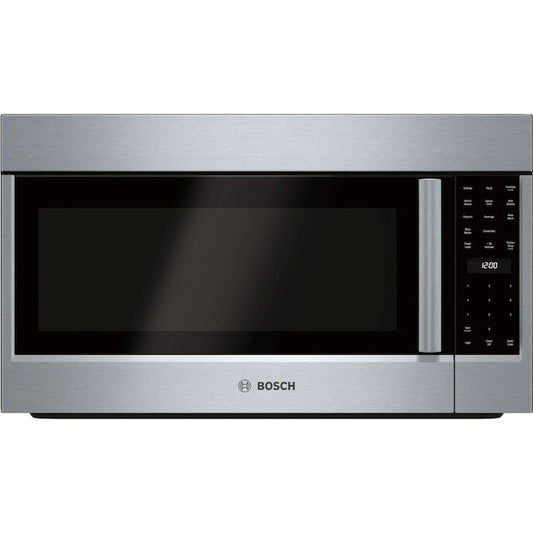 Bosch 800 Series 1.8-cu ft 29.88-in Over-the-Range Convection Microwave with Sensor Cooking ( Stainless Steel )