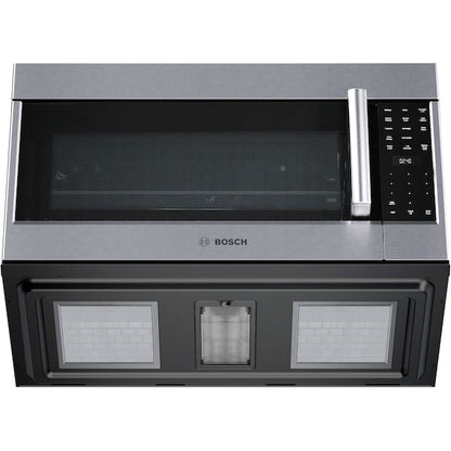 Bosch Benchmark Series 1.9-cu ft 30-in Over-the-Range Convection Microwave with Sensor Cooking ( Stainless steel )