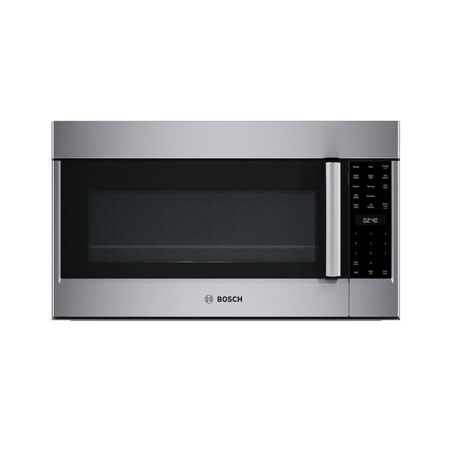 Bosch Benchmark Series 1.9-cu ft 30-in Over-the-Range Convection Microwave with Sensor Cooking ( Stainless steel )