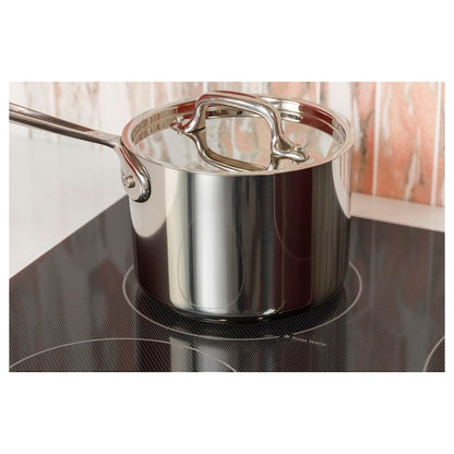 GE 30-in 5 burners Smooth surface Black Electric Cooktop