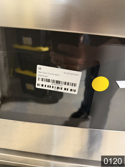 GE 27 inch Self-cleaning Microwave Wall Oven Combo ( Stainless steel )