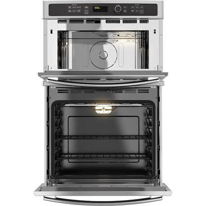 GE 27 inch Self-cleaning Microwave Wall Oven Combo ( Stainless steel )