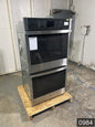 GE 27 inch Smart Compatible Double Electric Wall Oven with Self + Steam Cleaning ( Stainless Steel )