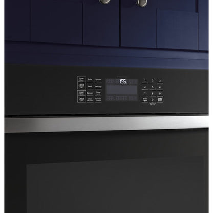 GE 27 inch Smart Compatible Double Electric Wall Oven with Self + Steam Cleaning ( Stainless Steel )