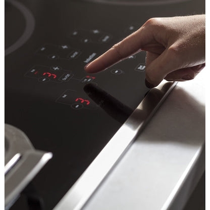 GE 30-in 4 burners Smooth surface Black Electric Cooktop