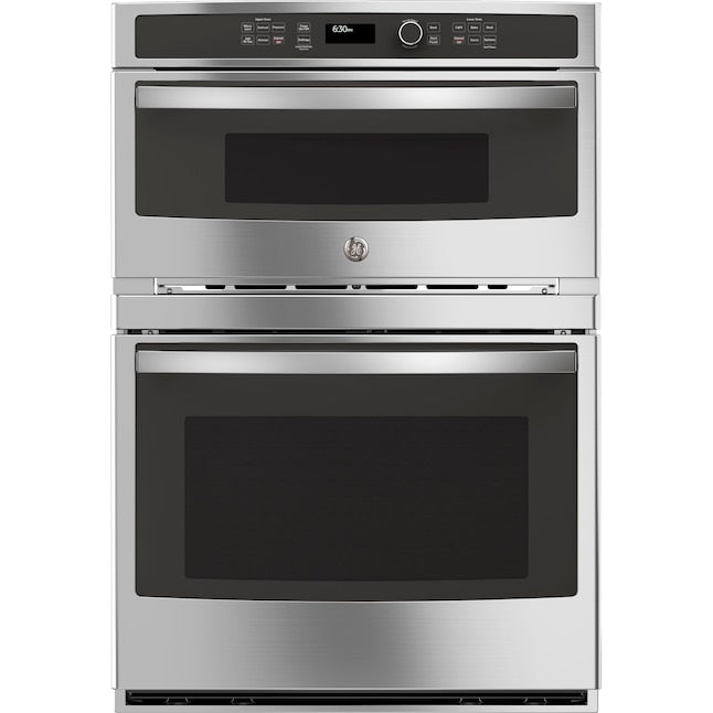 GE 30 inch Self-cleaning Microwave Wall Oven Combo ( Stainless steel )