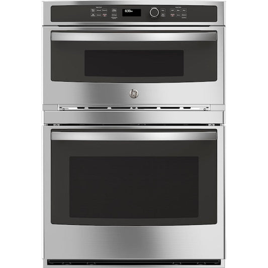 GE 30 inch Self-cleaning Microwave Wall Oven Combo ( Stainless steel )