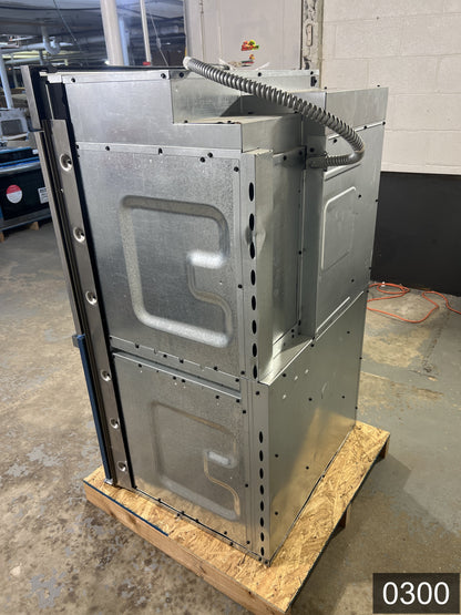 GE 30 inch Smart Compatible Double Electric Wall Oven with Self + Steam Cleaning ( Stainless Steel )