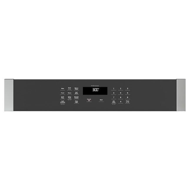 GE 30 inch Smart Compatible Single Electric Wall Oven Self + Steam Cleaning ( Stainless Steel )