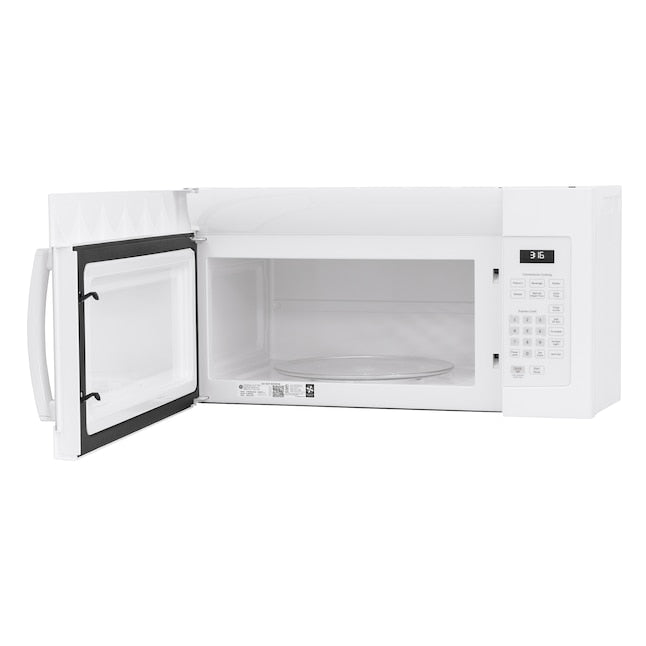GE 1.6-cu ft 29.9-in Over-the-Range Microwave ( White )