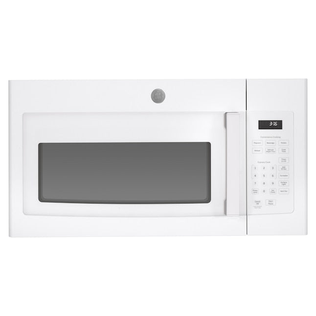 GE 1.6-cu ft 29.9-in Over-the-Range Microwave ( White )