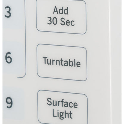 GE 1.6-cu ft 29.9-in Over-the-Range Microwave ( White )