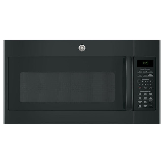 GE 1.9-cu ft 29.75-in Over-the-Range Microwave with Sensor Cooking ( Black )