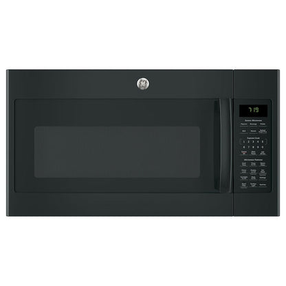 GE 1.9-cu ft 29.75-in Over-the-Range Microwave with Sensor Cooking ( Black )