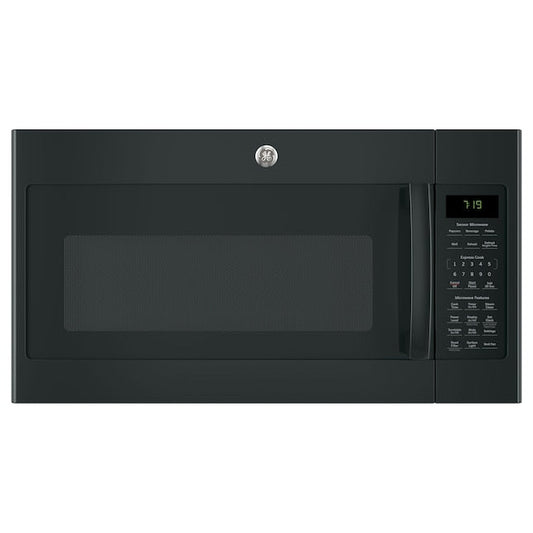 GE 1.9-cu ft 29.75-in Over-the-Range Microwave with Sensor Cooking ( Black )