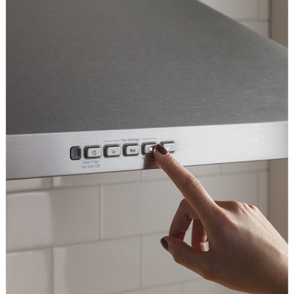 GE 30 inch Convertible 350-CFM Stainless steel Wall-Mounted Range Hood