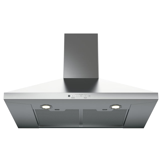 GE 30 inch Convertible 350-CFM Stainless steel Wall-Mounted Range Hood