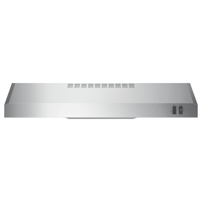 GE 30 inch Convertible 200-CFM Stainless steel Under Cabinet Range Hood
