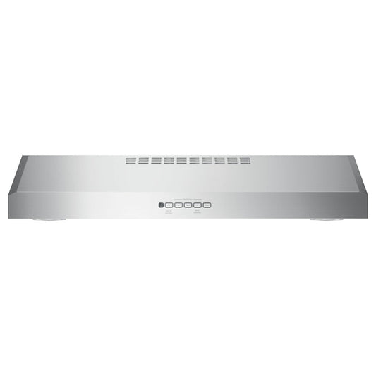 GE 30 inch Convertible 310-CFM Stainless Steel Under Cabinet Range Hood