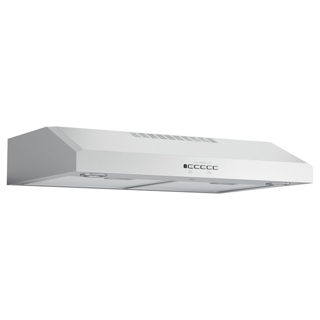GE 30 inch Convertible 310-CFM Stainless Steel Under Cabinet Range Hood