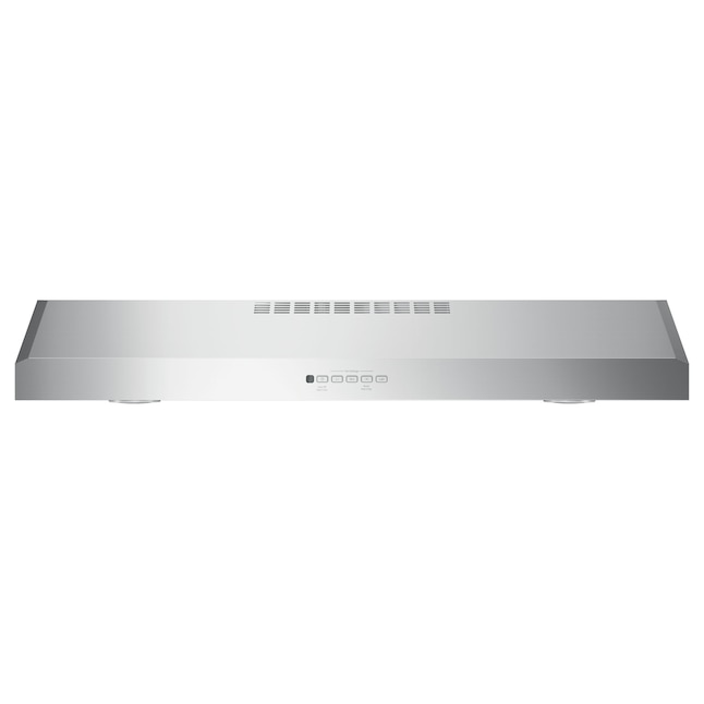 GE 36 inch Convertible 310-CFM Stainless Steel Under Cabinet Range Hood with Charcoal Filter