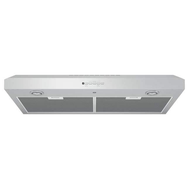 GE 36 inch Convertible 310-CFM Stainless Steel Under Cabinet Range Hood with Charcoal Filter