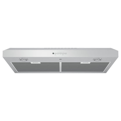 GE 36 inch Convertible 310-CFM Stainless Steel Under Cabinet Range Hood with Charcoal Filter
