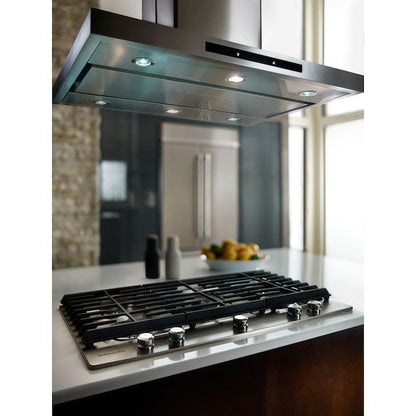 KitchenAid 36-in 5 burners Stainless steel Gas Cooktop