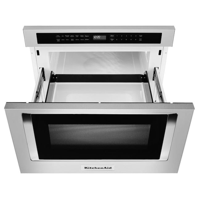 KitchenAid 23.87-in 1.2-cu ft 950 -Watt Microwave Drawer ( Stainless Steel )