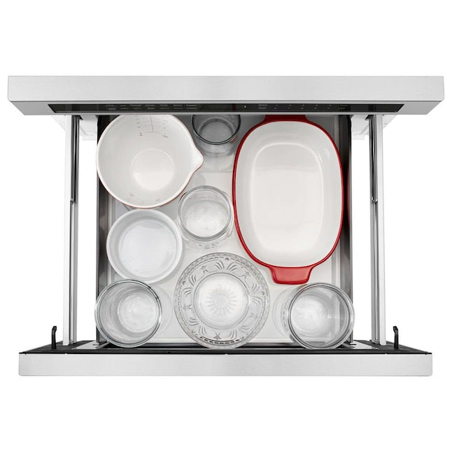 KitchenAid 23.87-in 1.2-cu ft 950 -Watt Microwave Drawer ( Stainless Steel )