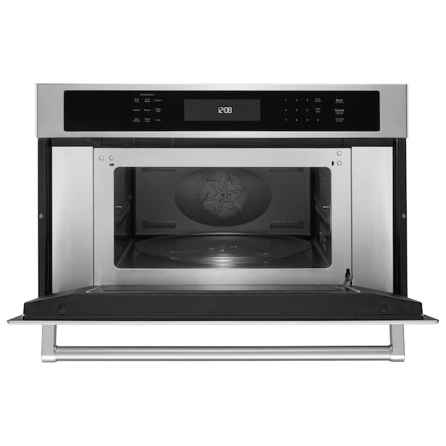KitchenAid 1.4-cu ft 900 -Watt 29.75-in Built-In Microwave with Sensor Cooking Controls ( Stainless Steel )