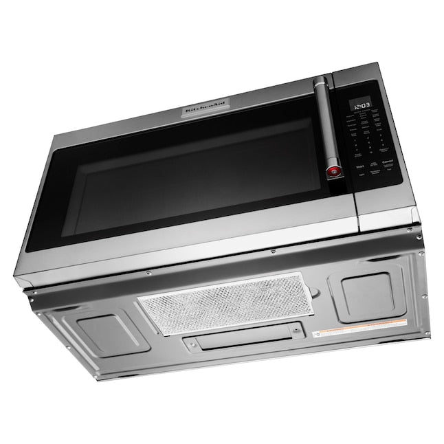 KitchenAid 2-cu ft 30-in Over-the-Range Microwave with Sensor Cooking ( Stainless Steel )
