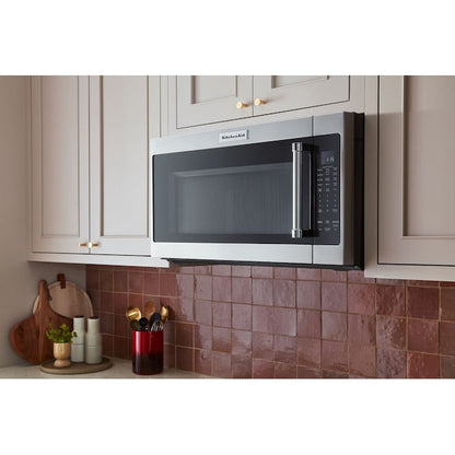 KitchenAid 2-cu ft 30-in Over-the-Range Microwave with Sensor Cooking ( Stainless Steel )