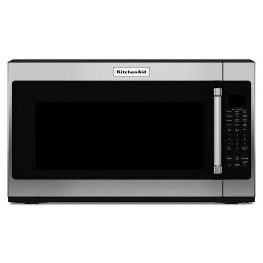 KitchenAid 2-cu ft 30-in Over-the-Range Microwave with Sensor Cooking ( Stainless Steel )