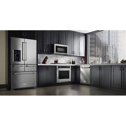 KitchenAid 2-cu ft 30-in Over-the-Range Microwave with Sensor Cooking ( Stainless Steel )