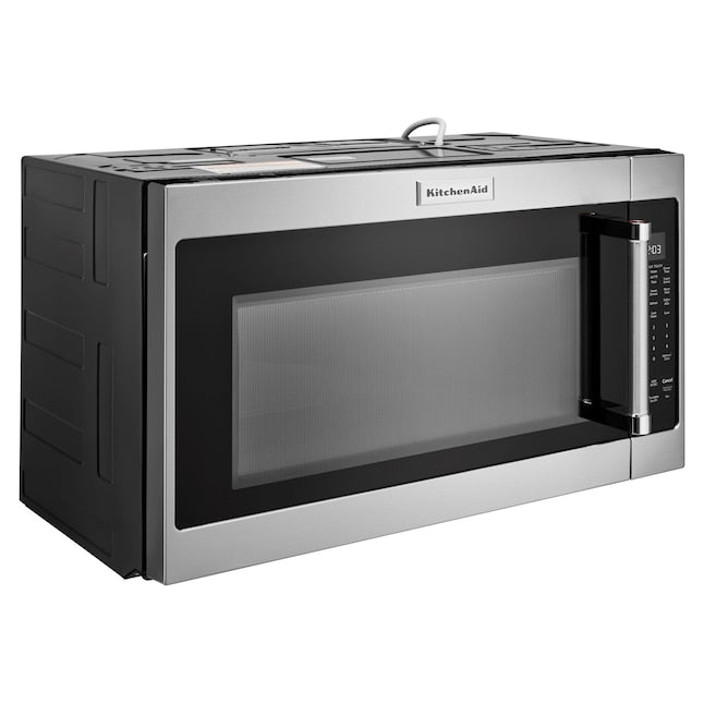 KitchenAid 2-cu ft 30-in Over-the-Range Microwave with Sensor Cooking ( Stainless Steel )
