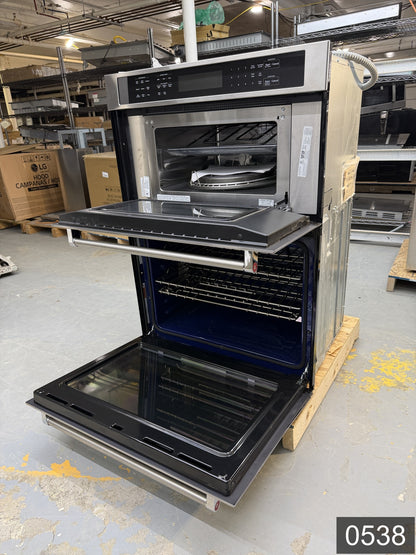 KitchenAid 30 inch Self-cleaning Microwave Wall Oven Combo ( Stainless Steel )